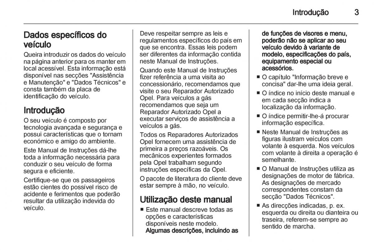 Opel Astra J IV 4 manual del propietario / page 5