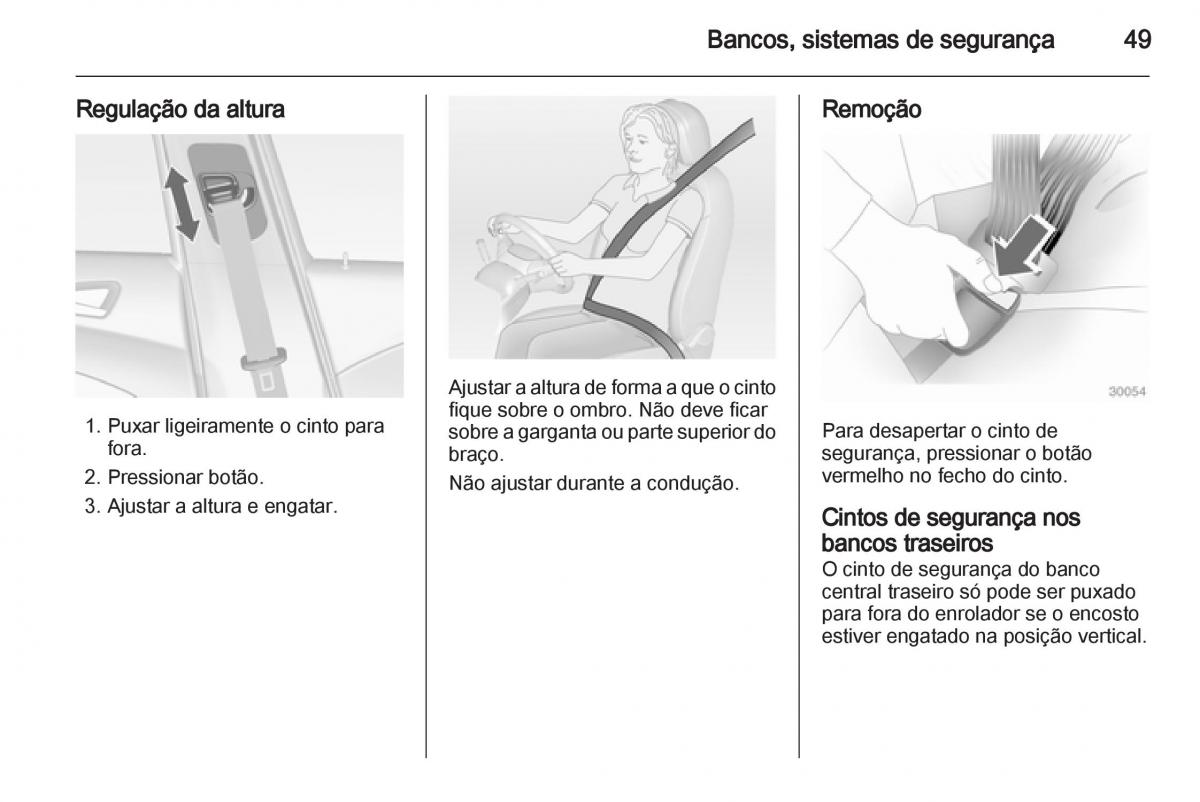 Opel Astra J IV 4 manual del propietario / page 51