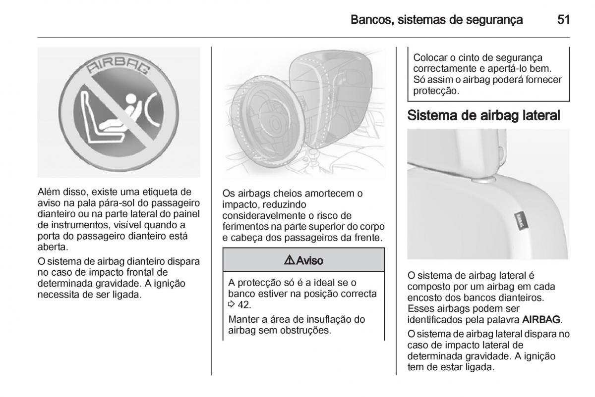 Opel Astra J IV 4 manual del propietario / page 53