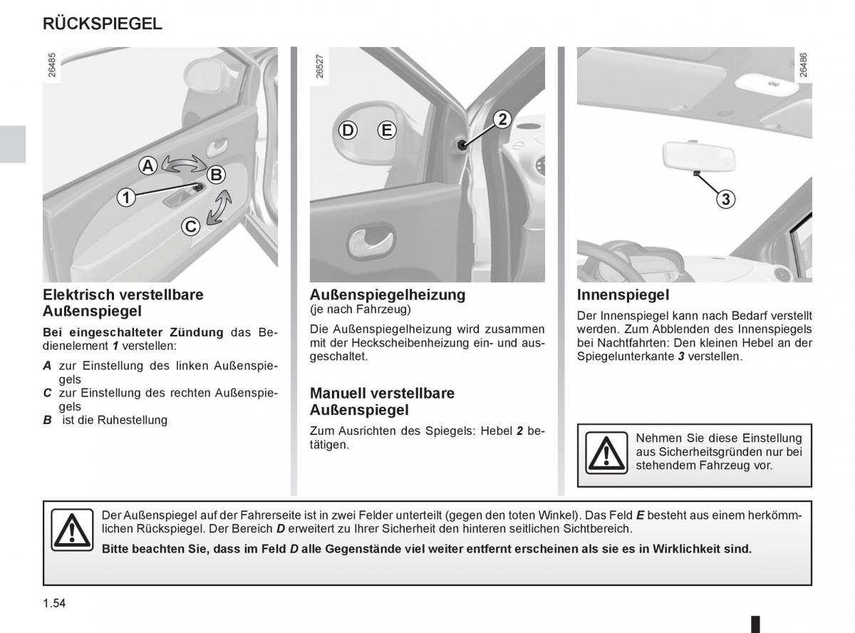 Renault Twingo II 2 Handbuch / page 60