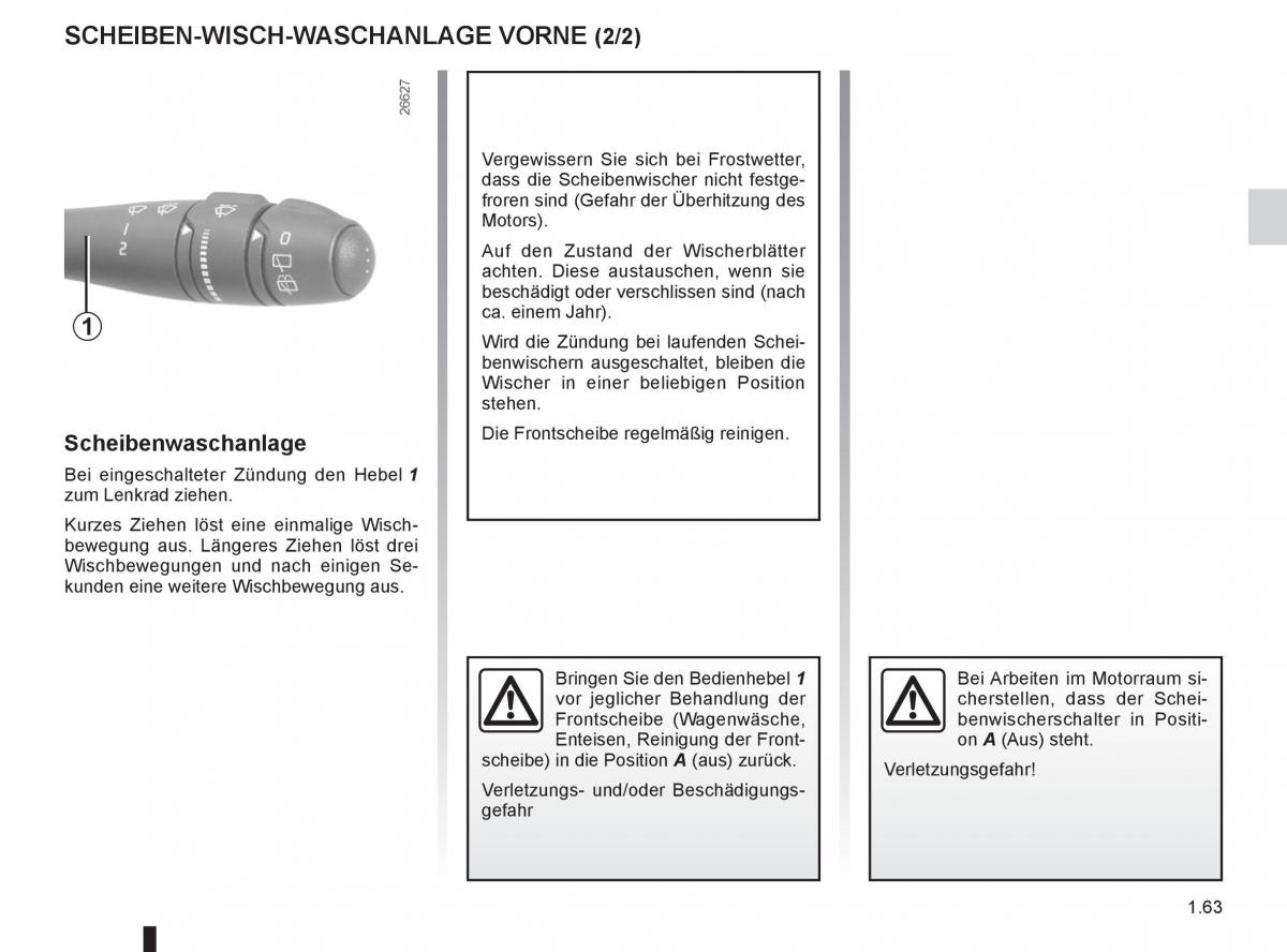 Renault Twingo II 2 Handbuch / page 69