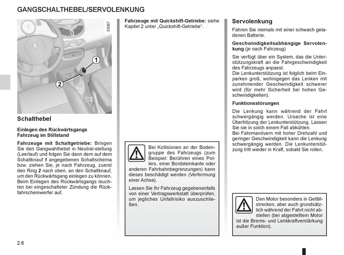 Renault Twingo II 2 Handbuch / page 78