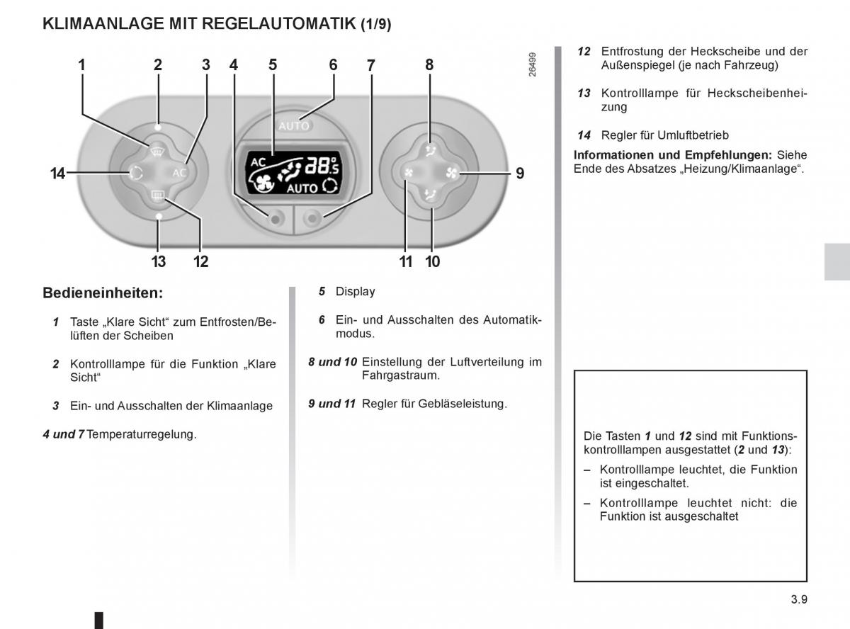 Renault Twingo II 2 Handbuch / page 107