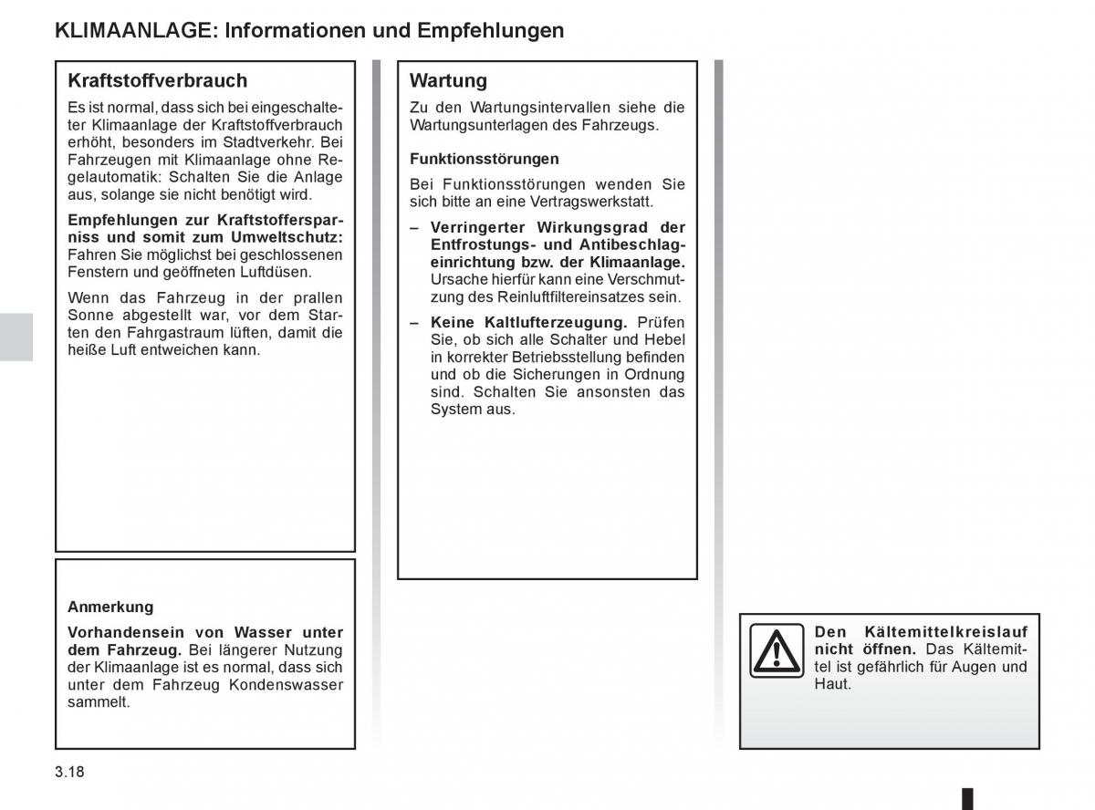 Renault Twingo II 2 Handbuch / page 116