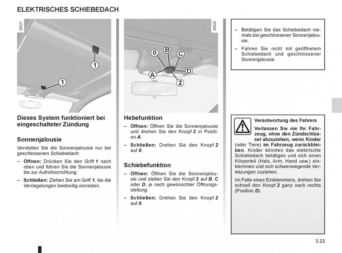 Renault Twingo II 2 Handbuch / page 121