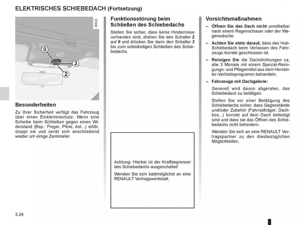 Renault Twingo II 2 Handbuch / page 122