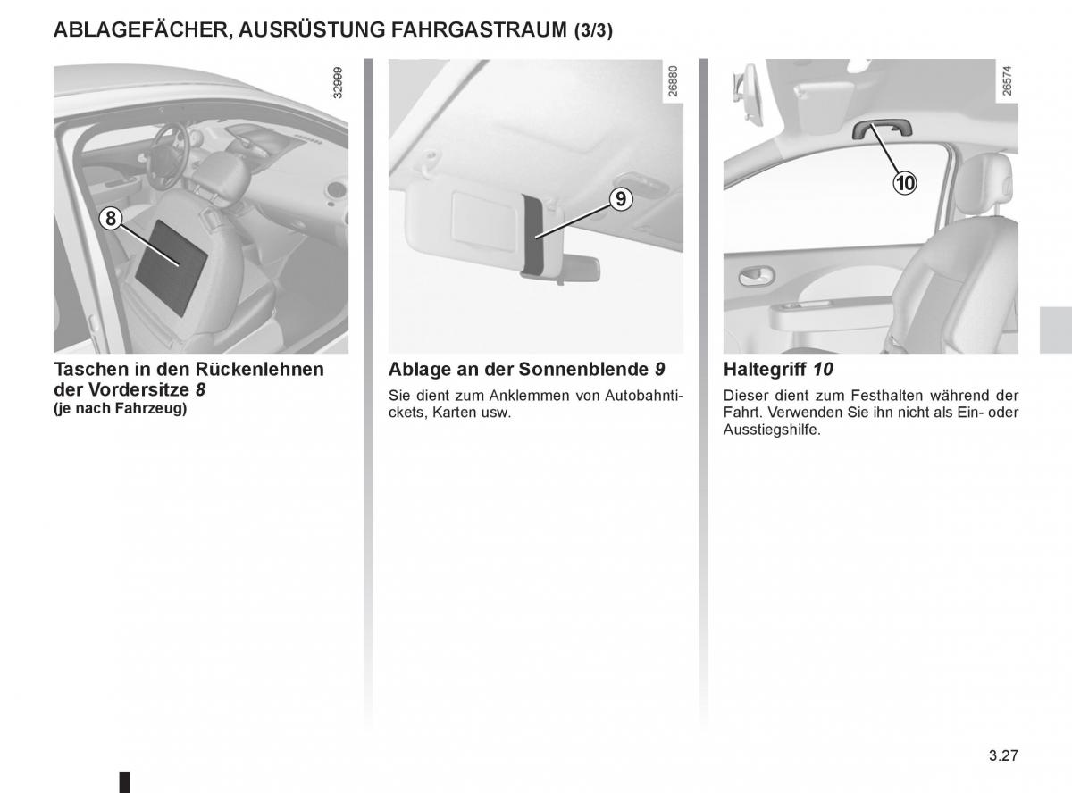 Renault Twingo II 2 Handbuch / page 125