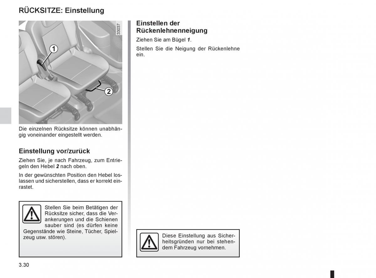 Renault Twingo II 2 Handbuch / page 128