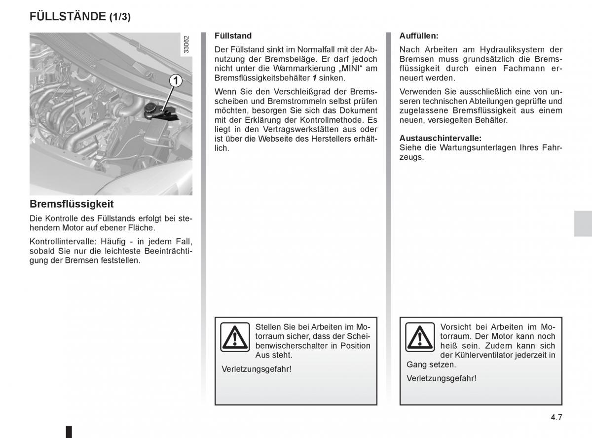 Renault Twingo II 2 Handbuch / page 145