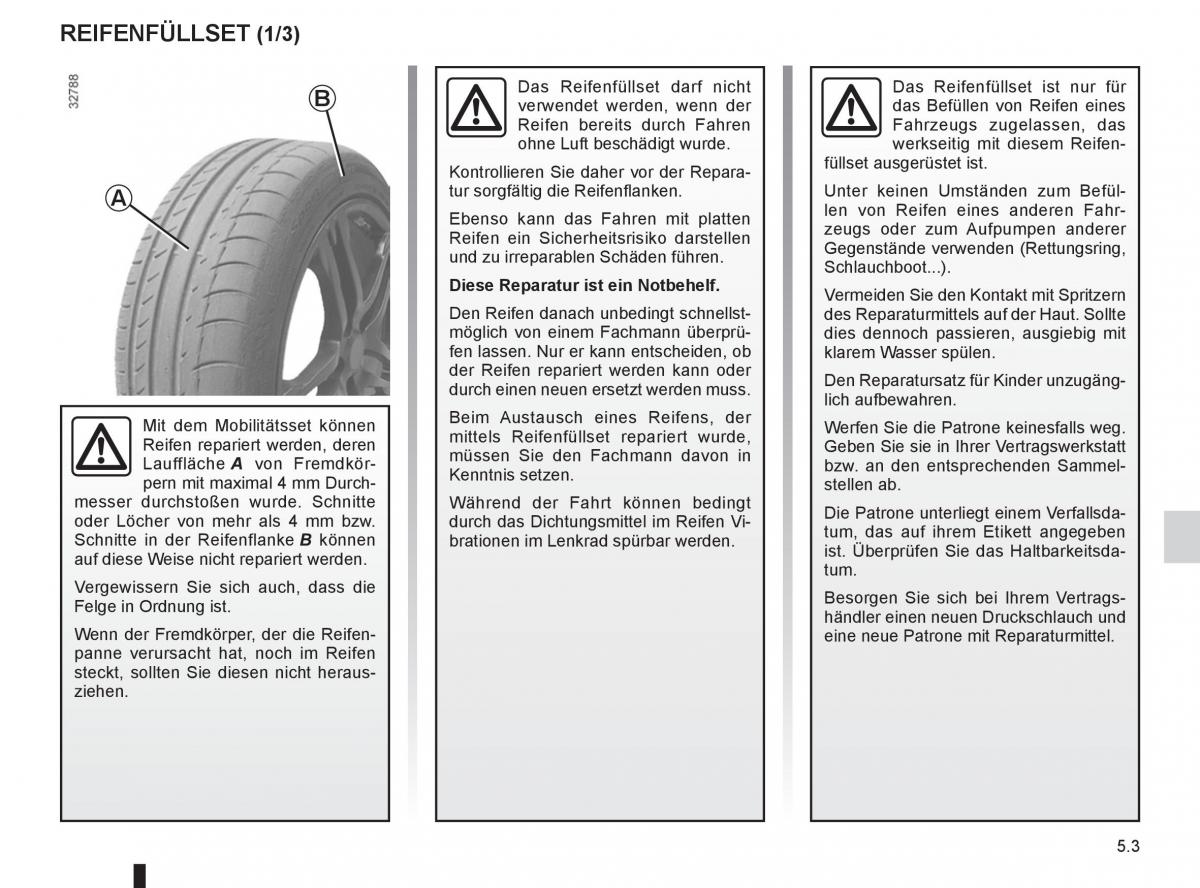 Renault Twingo II 2 Handbuch / page 157