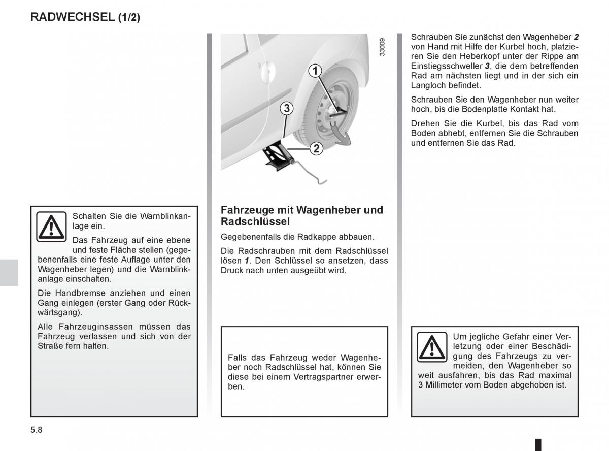 Renault Twingo II 2 Handbuch / page 162