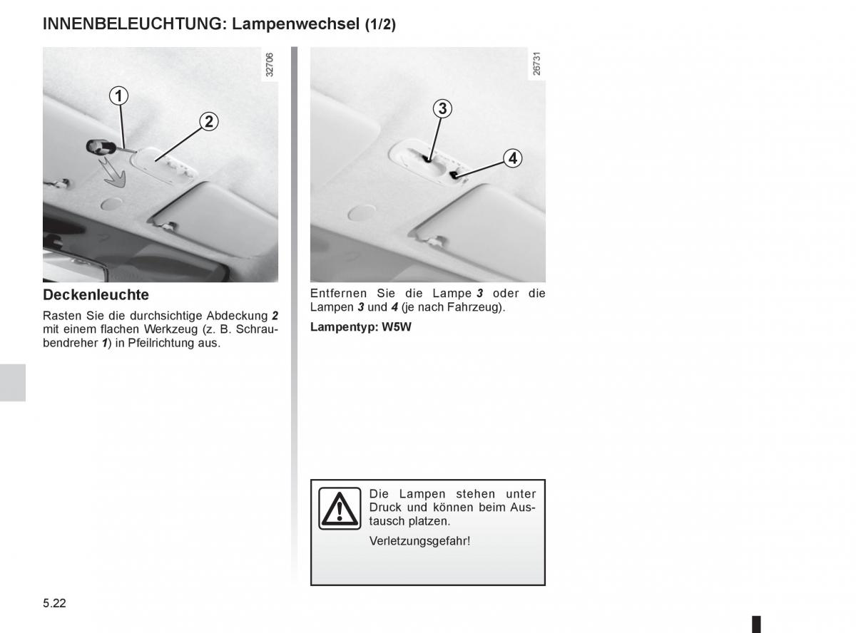 Renault Twingo II 2 Handbuch / page 176