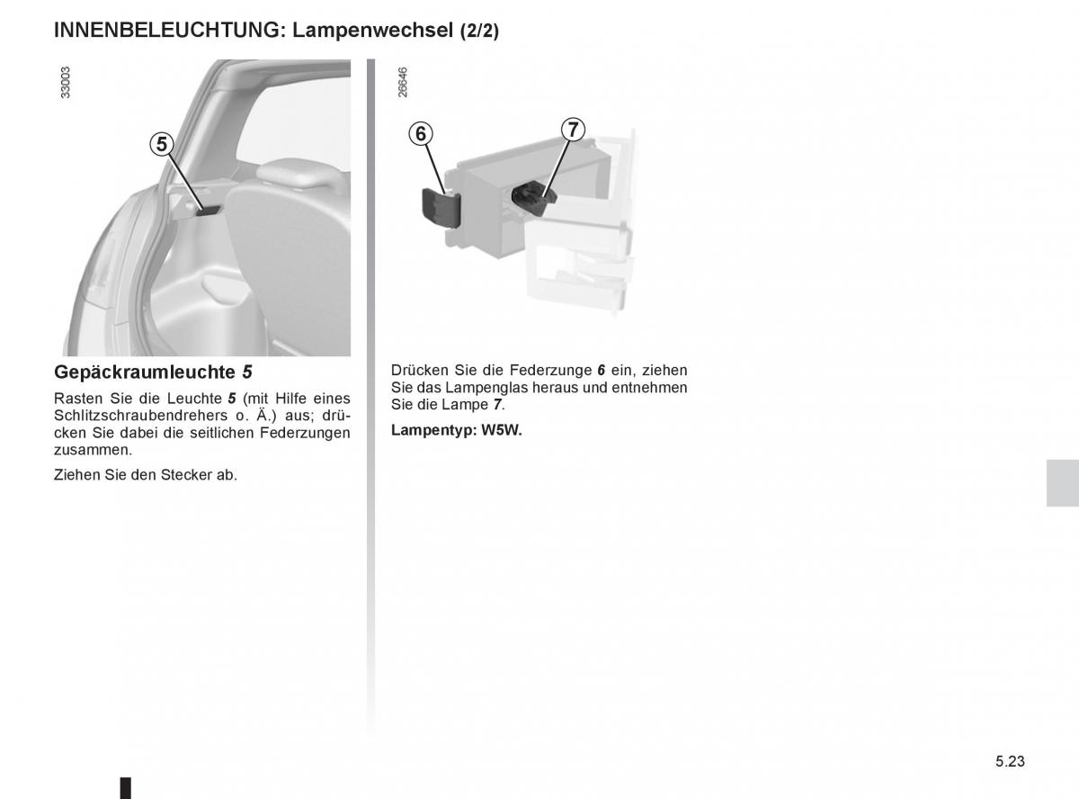 Renault Twingo II 2 Handbuch / page 177