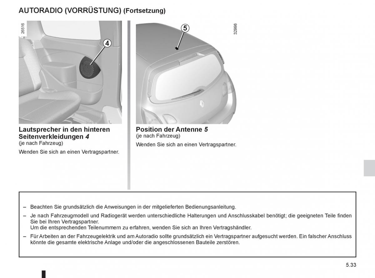 Renault Twingo II 2 Handbuch / page 187