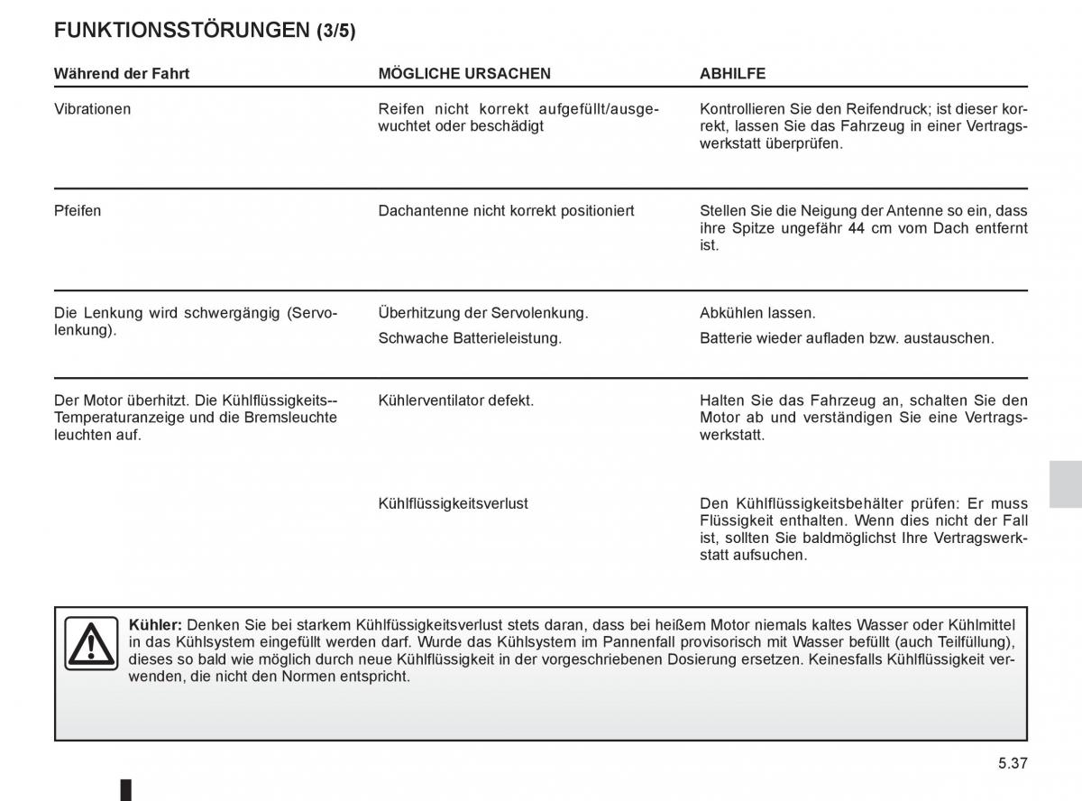 Renault Twingo II 2 Handbuch / page 191