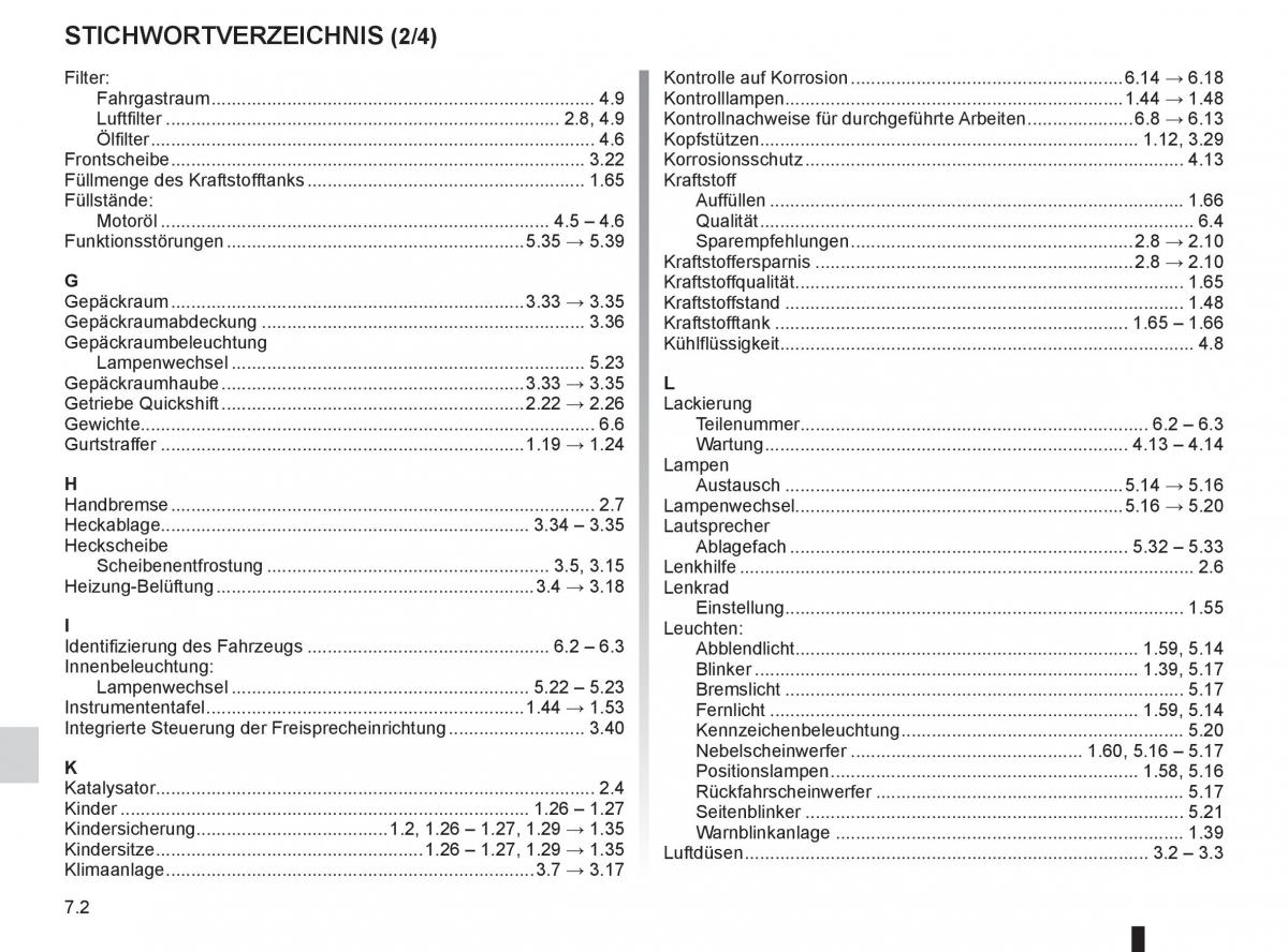 Renault Twingo II 2 Handbuch / page 214