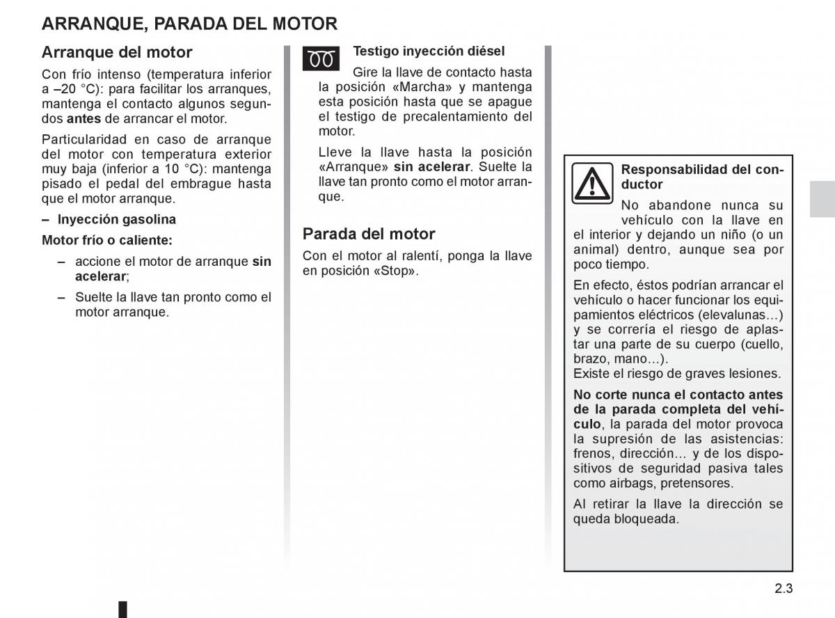 Renault Twingo II 2 manual del propietario / page 75