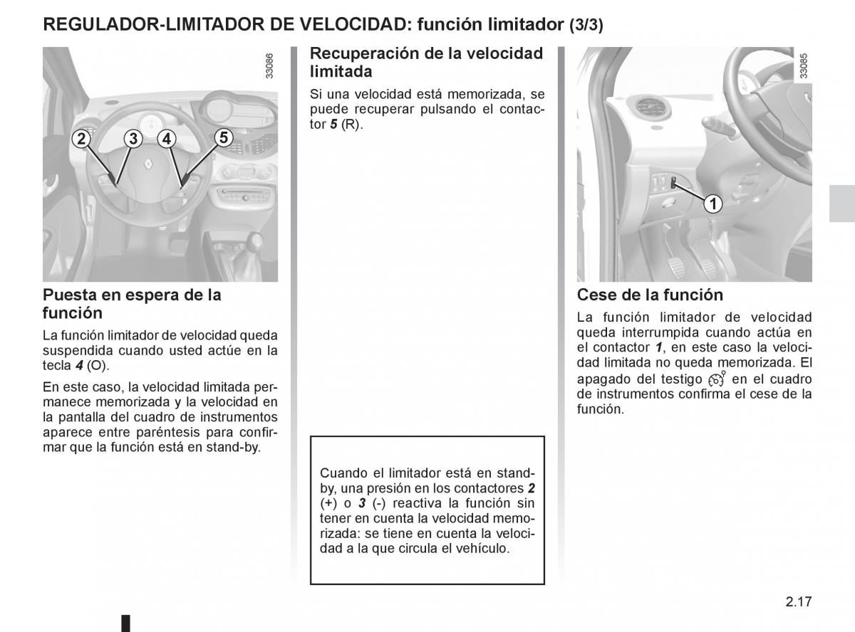 Renault Twingo II 2 manual del propietario / page 89