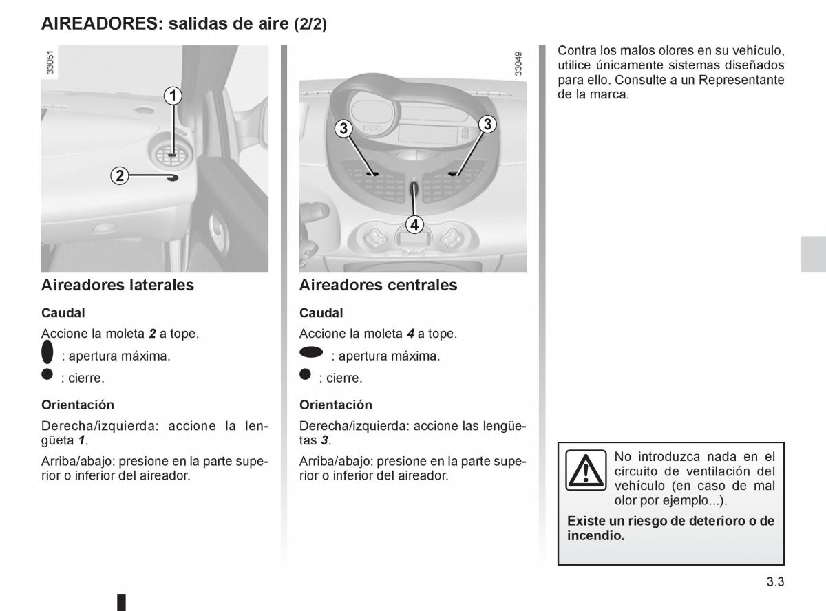 Renault Twingo II 2 manual del propietario / page 101