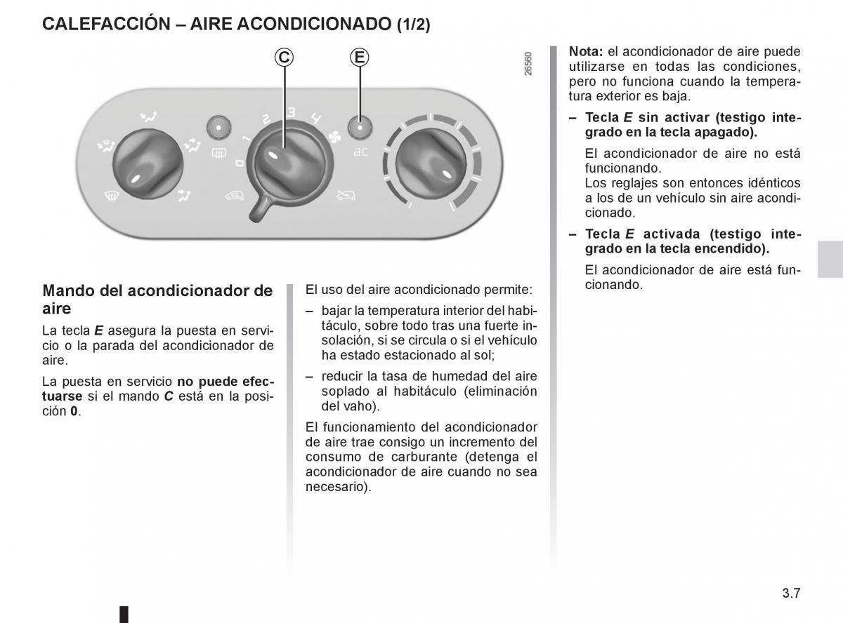 Renault Twingo II 2 manual del propietario / page 105