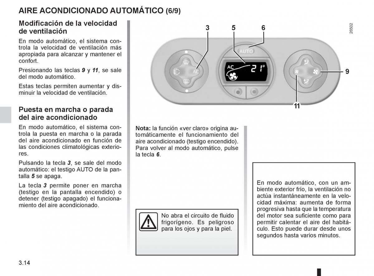 Renault Twingo II 2 manual del propietario / page 112