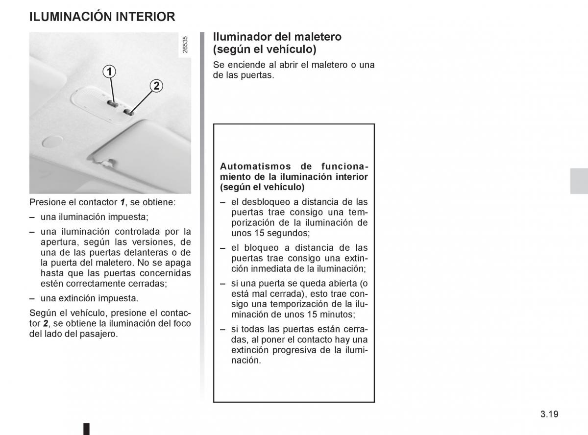 Renault Twingo II 2 manual del propietario / page 117