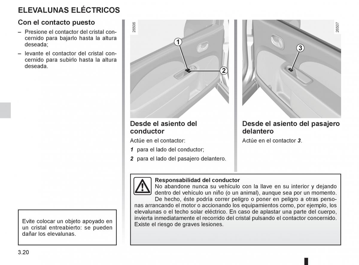 Renault Twingo II 2 manual del propietario / page 118