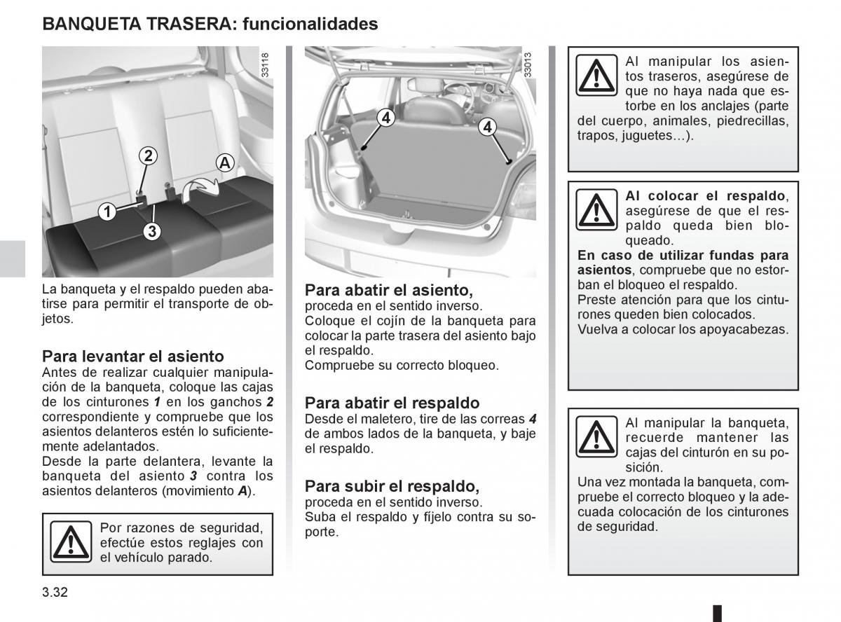 Renault Twingo II 2 manual del propietario / page 130