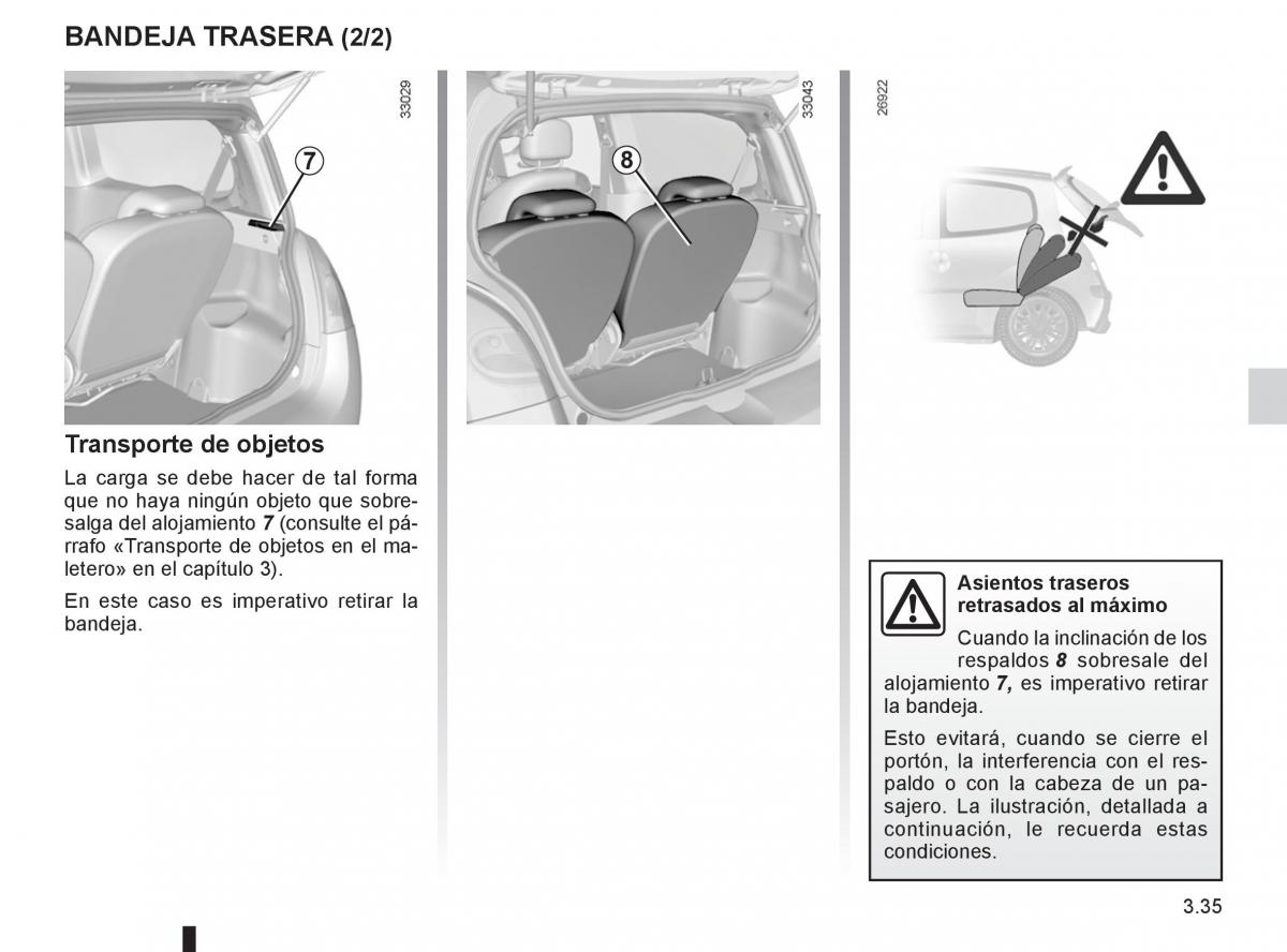 Renault Twingo II 2 manual del propietario / page 133