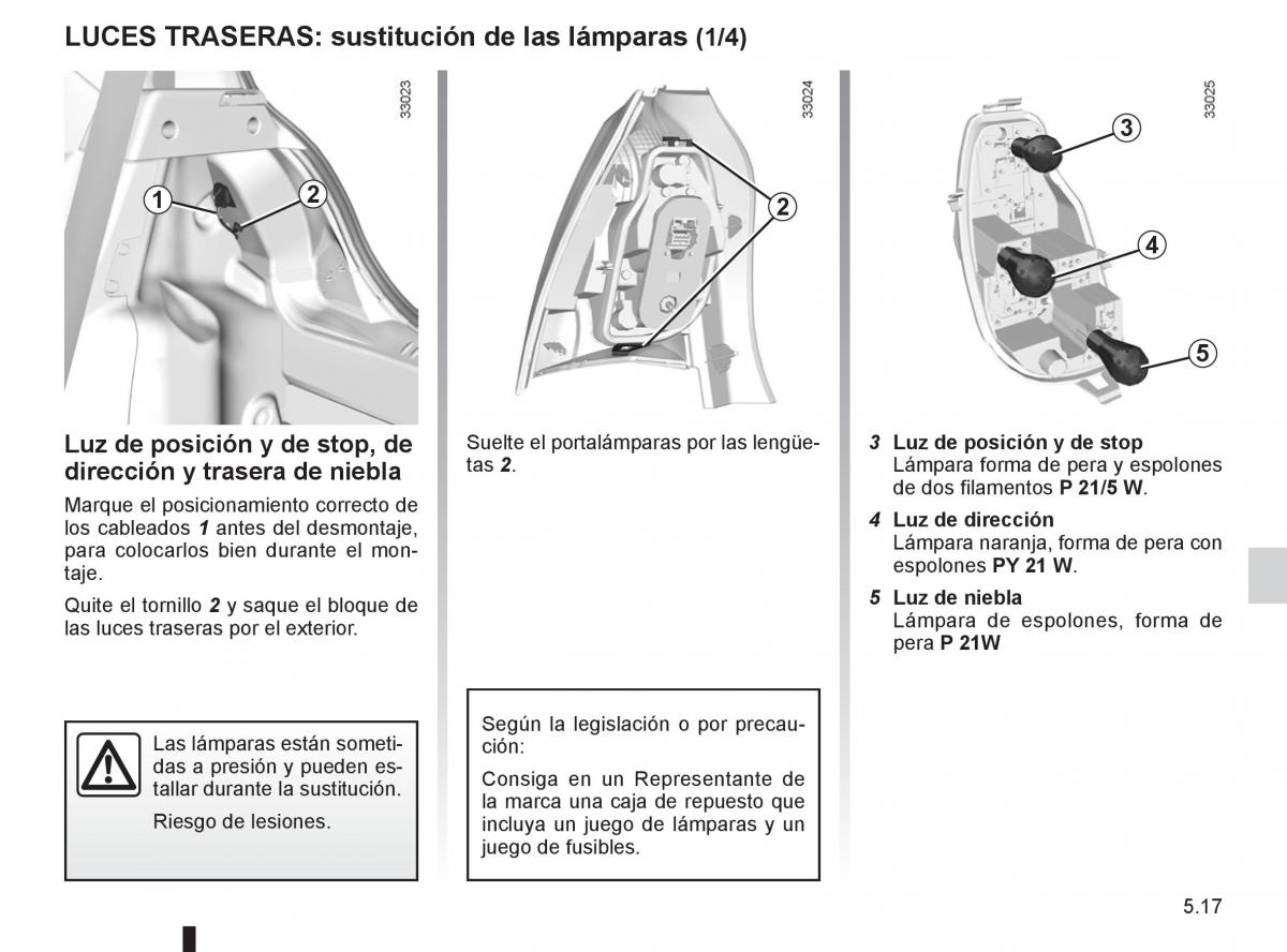 Renault Twingo II 2 manual del propietario / page 171