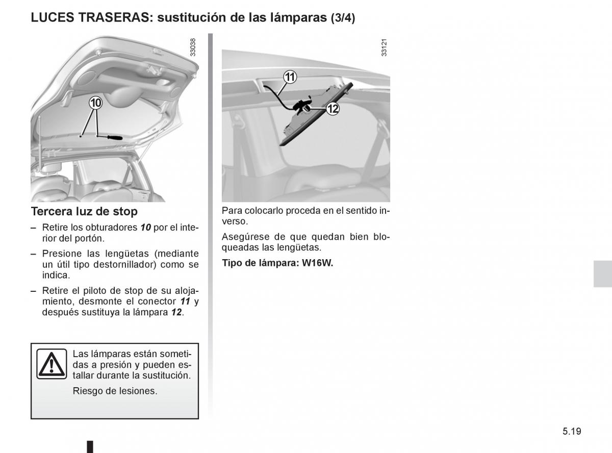 Renault Twingo II 2 manual del propietario / page 173