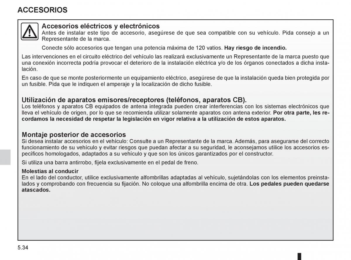 Renault Twingo II 2 manual del propietario / page 188