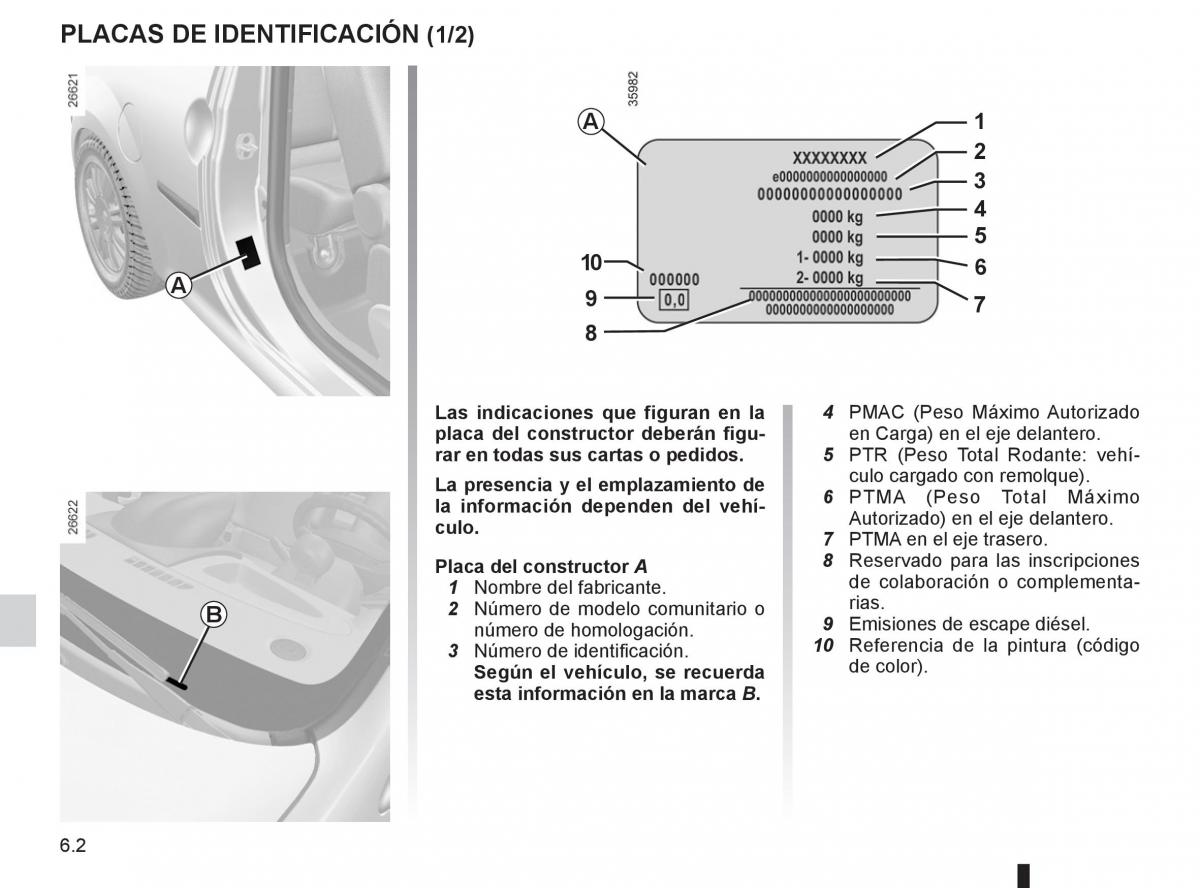 Renault Twingo II 2 manual del propietario / page 196