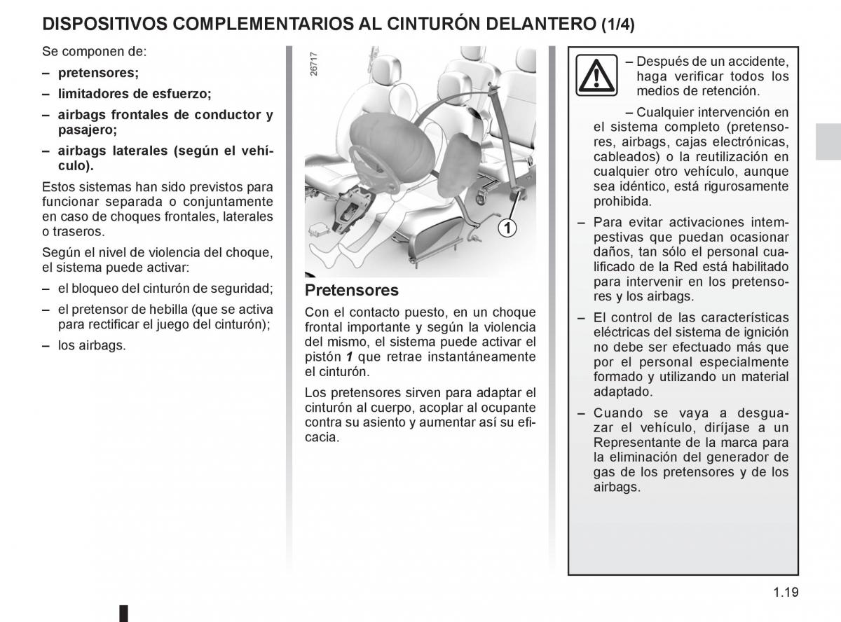 Renault Twingo II 2 manual del propietario / page 25