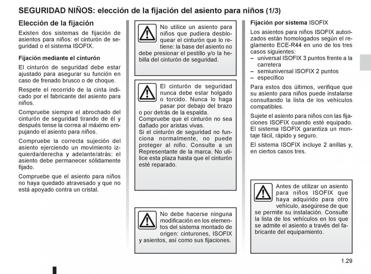 Renault Twingo II 2 manual del propietario / page 35