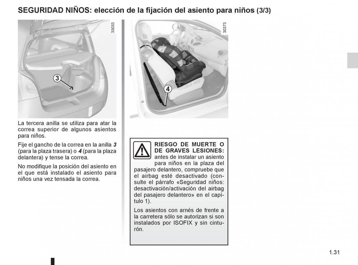 Renault Twingo II 2 manual del propietario / page 37