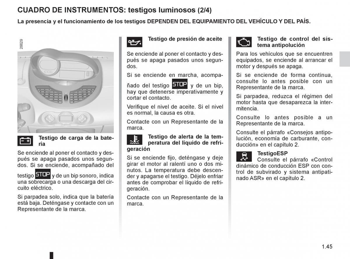 Renault Twingo II 2 manual del propietario / page 51