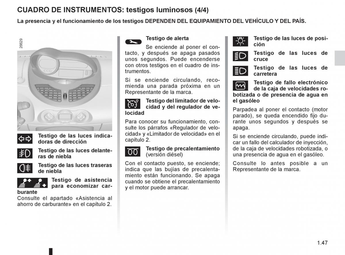 Renault Twingo II 2 manual del propietario / page 53