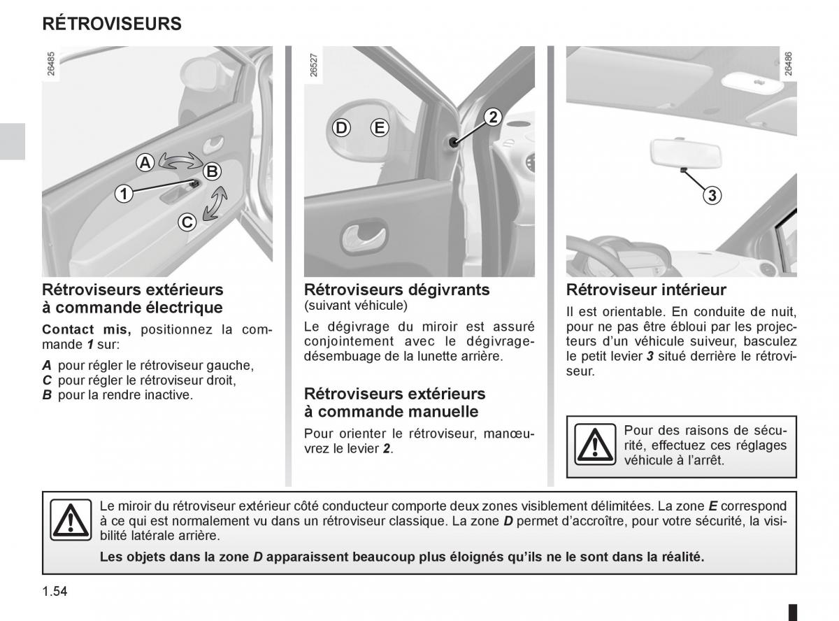 Renault Twingo II 2 manuel du proprietaire / page 60