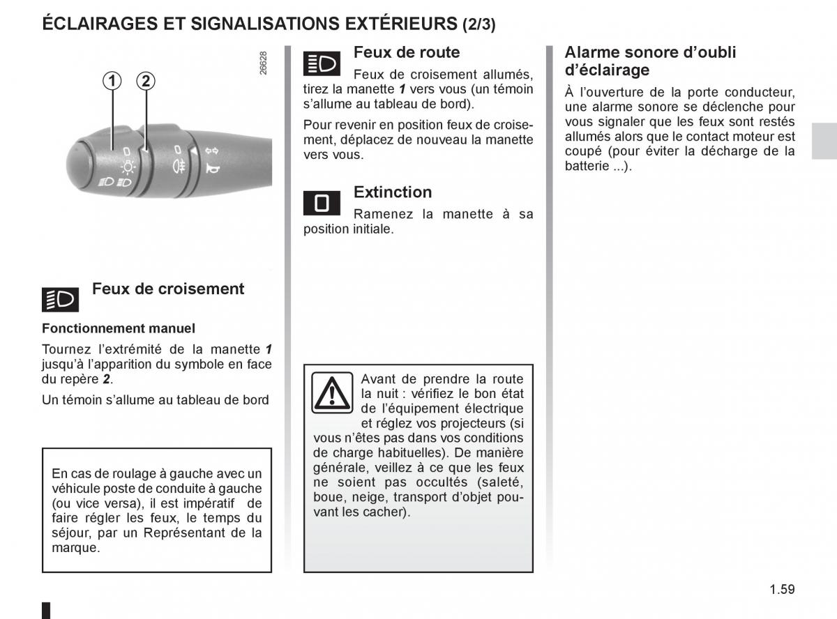 Renault Twingo II 2 manuel du proprietaire / page 65