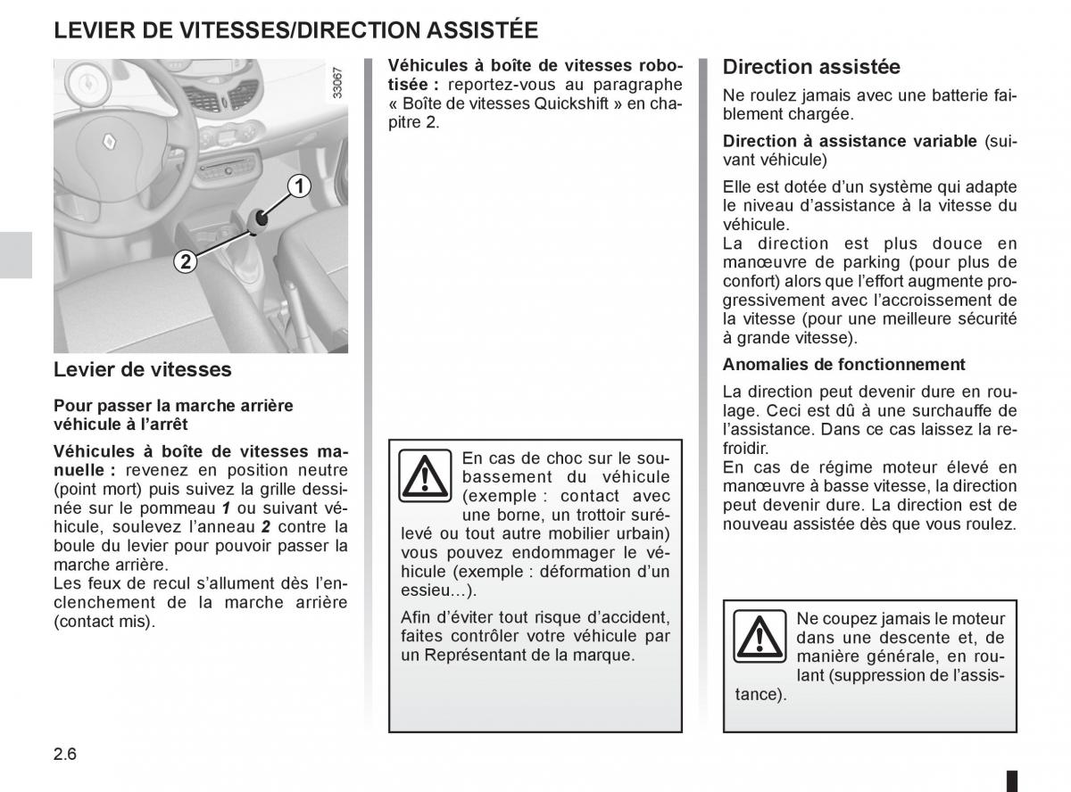 Renault Twingo II 2 manuel du proprietaire / page 78