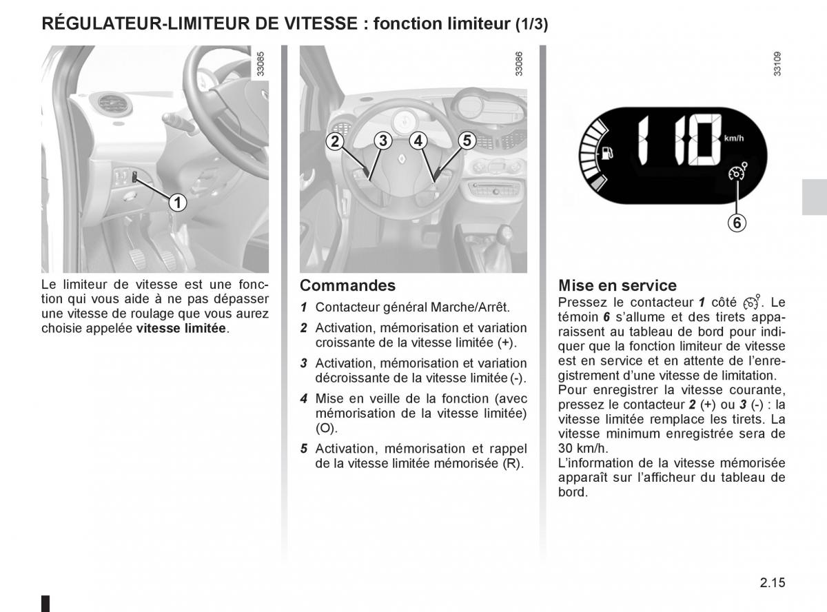 Renault Twingo II 2 manuel du proprietaire / page 87