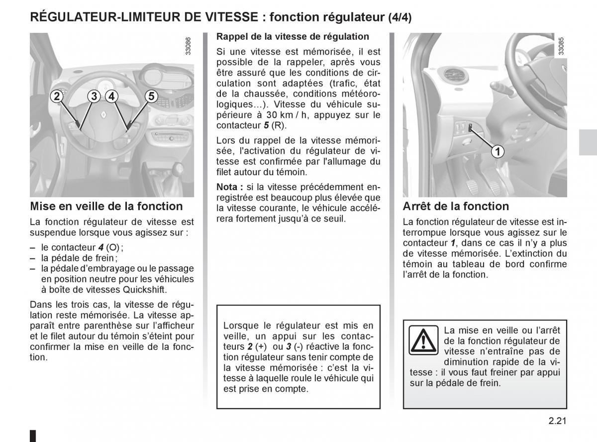 Renault Twingo II 2 manuel du proprietaire / page 93