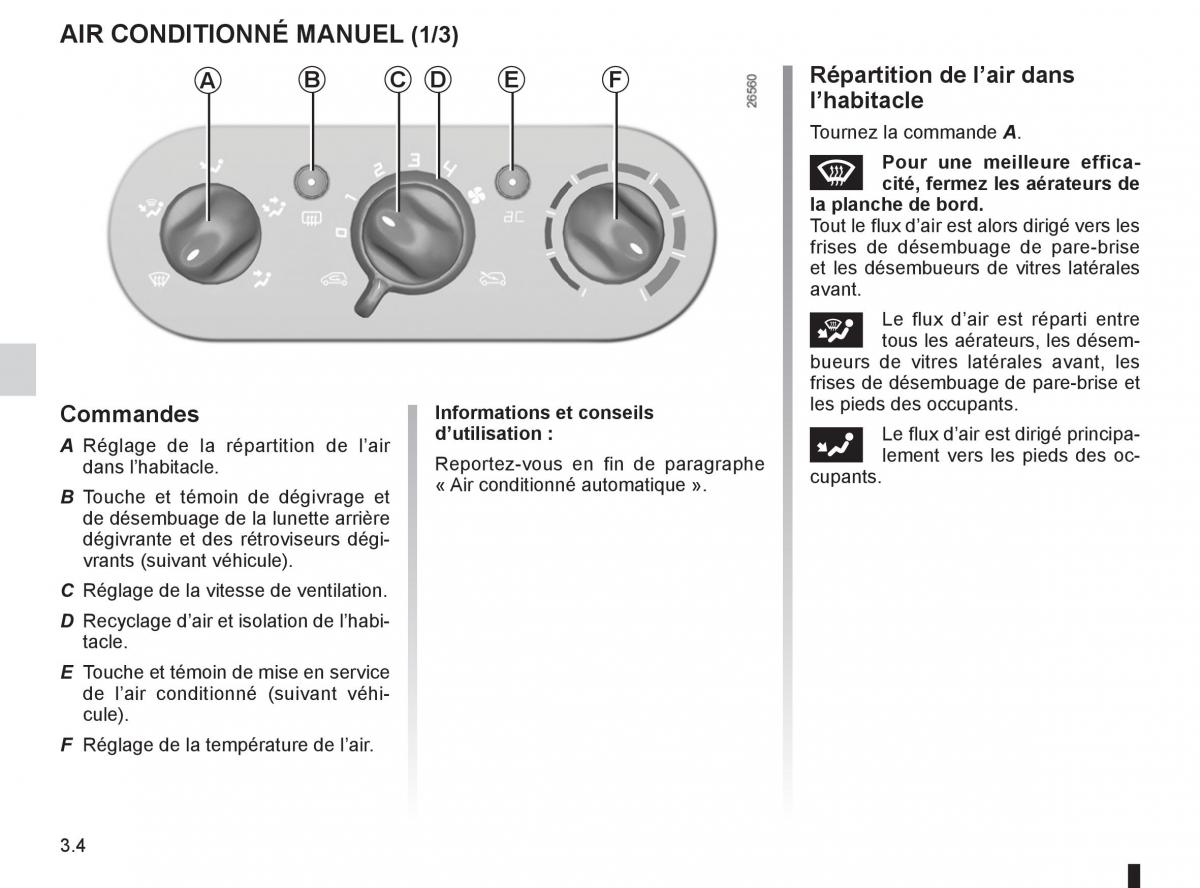 Renault Twingo II 2 manuel du proprietaire / page 102