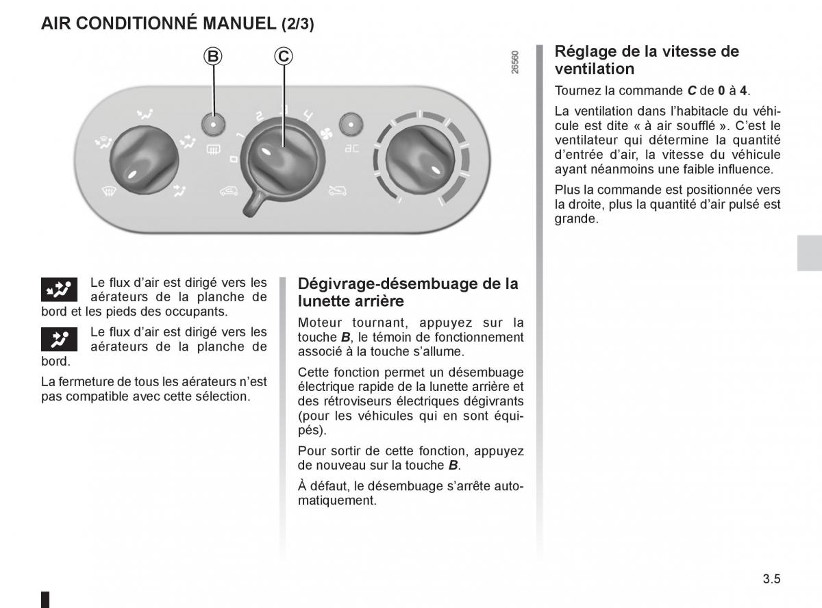 Renault Twingo II 2 manuel du proprietaire / page 103