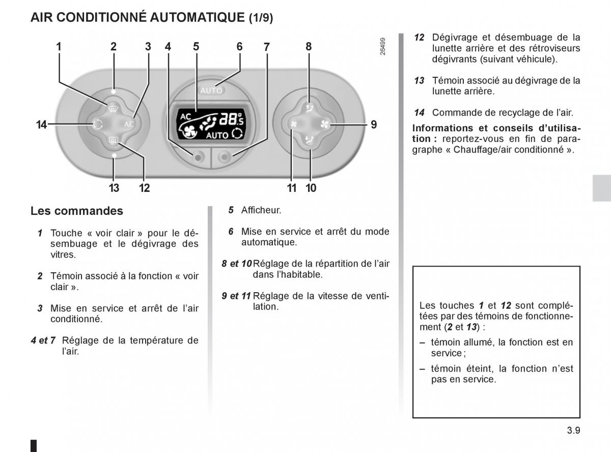 Renault Twingo II 2 manuel du proprietaire / page 107