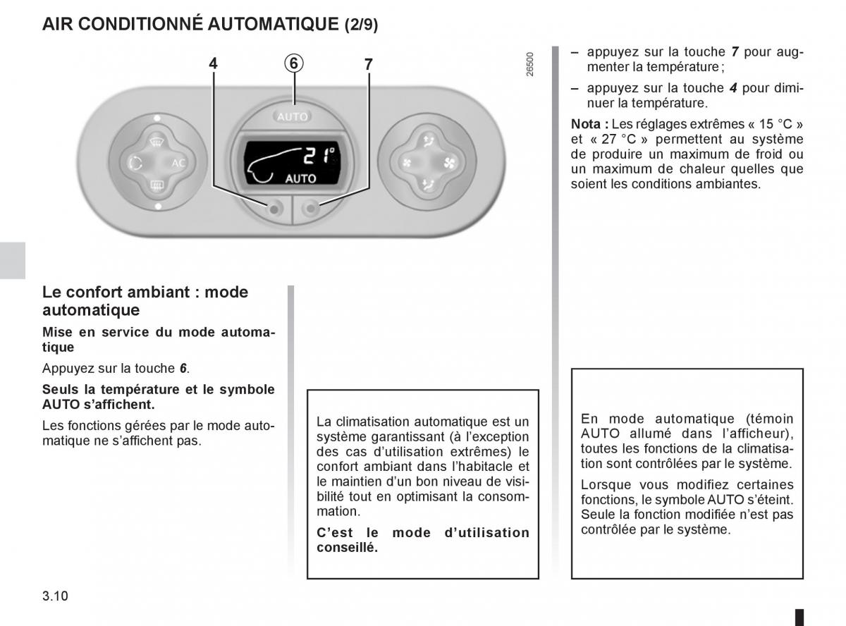 Renault Twingo II 2 manuel du proprietaire / page 108