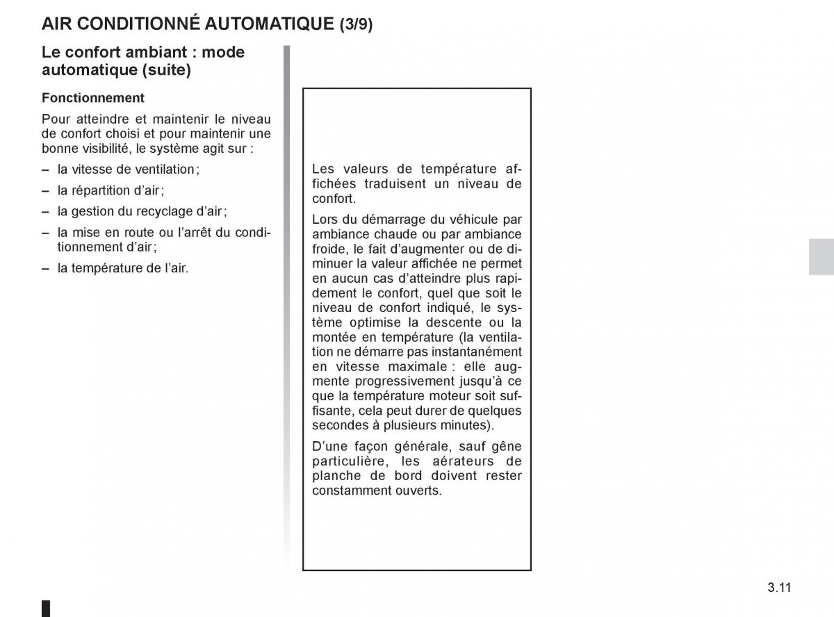 Renault Twingo II 2 manuel du proprietaire / page 109