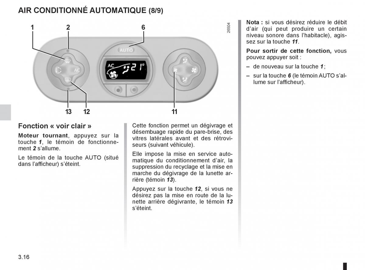 Renault Twingo II 2 manuel du proprietaire / page 114