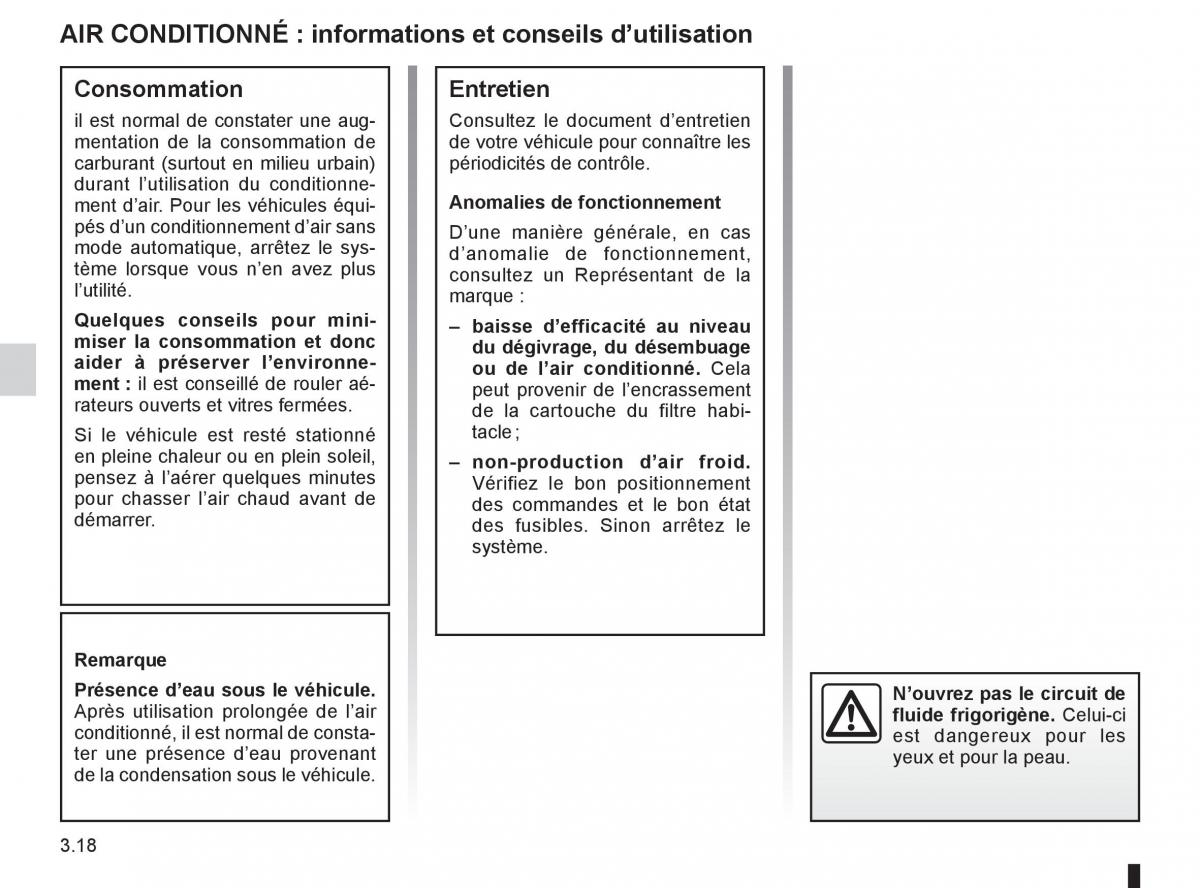 Renault Twingo II 2 manuel du proprietaire / page 116